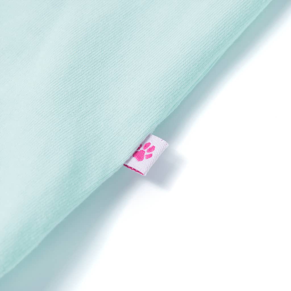 Ärmlös barnlinne mintgrön 92