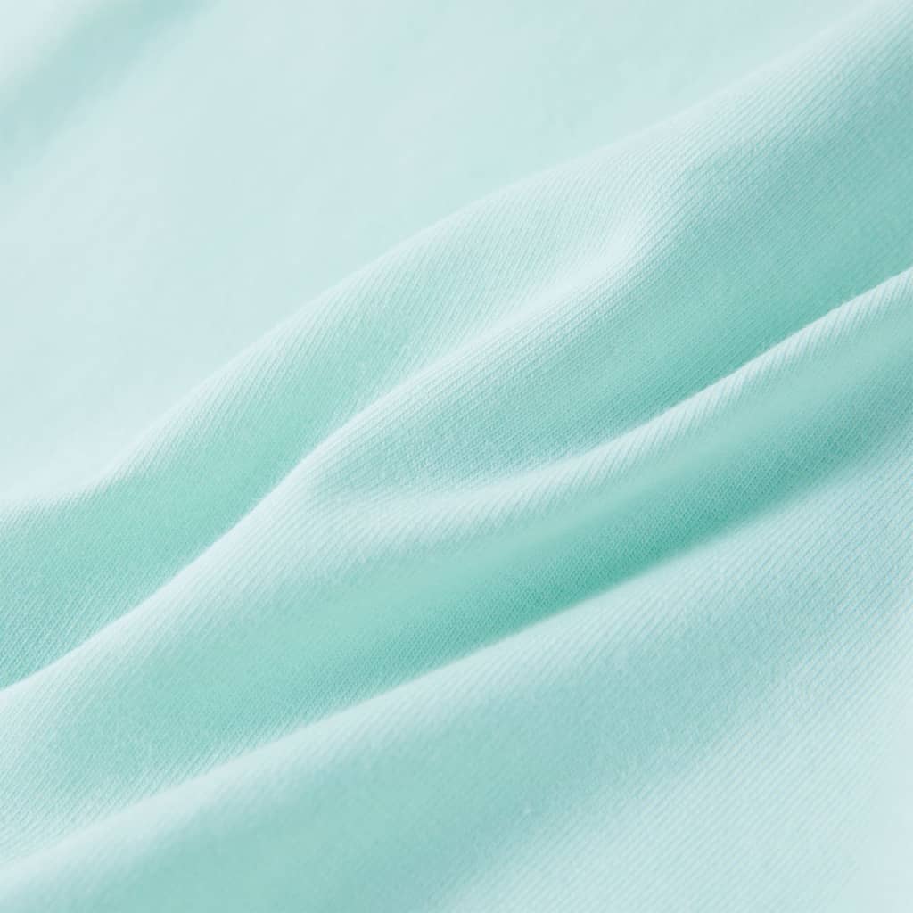 Ärmlös barnlinne mintgrön 104