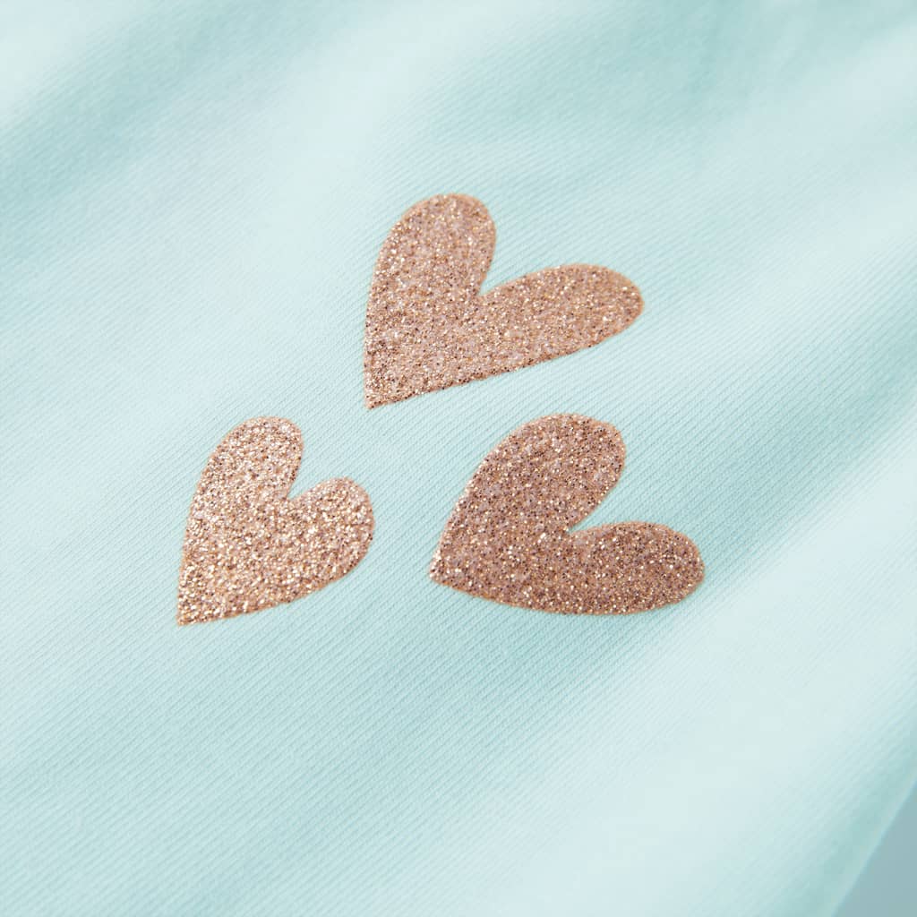 Ärmlös barnlinne mintgrön 128