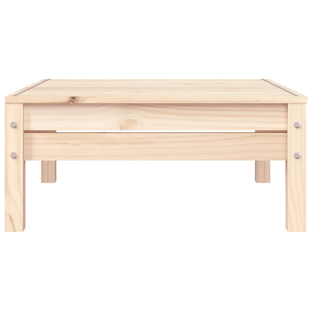 Trädgårdssoffa 3-sits massiv furu