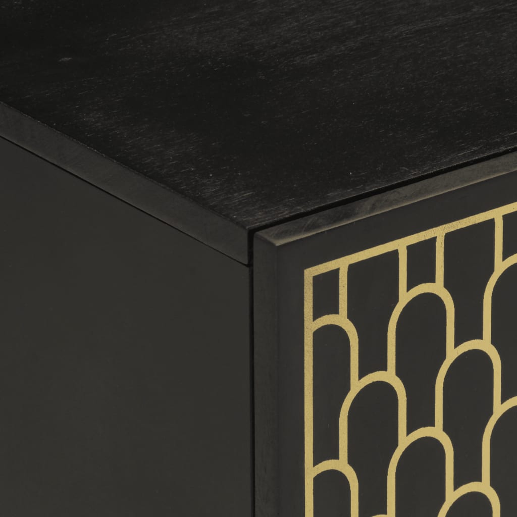 Tv-bänk 105x33x46 cm massivt mangoträ