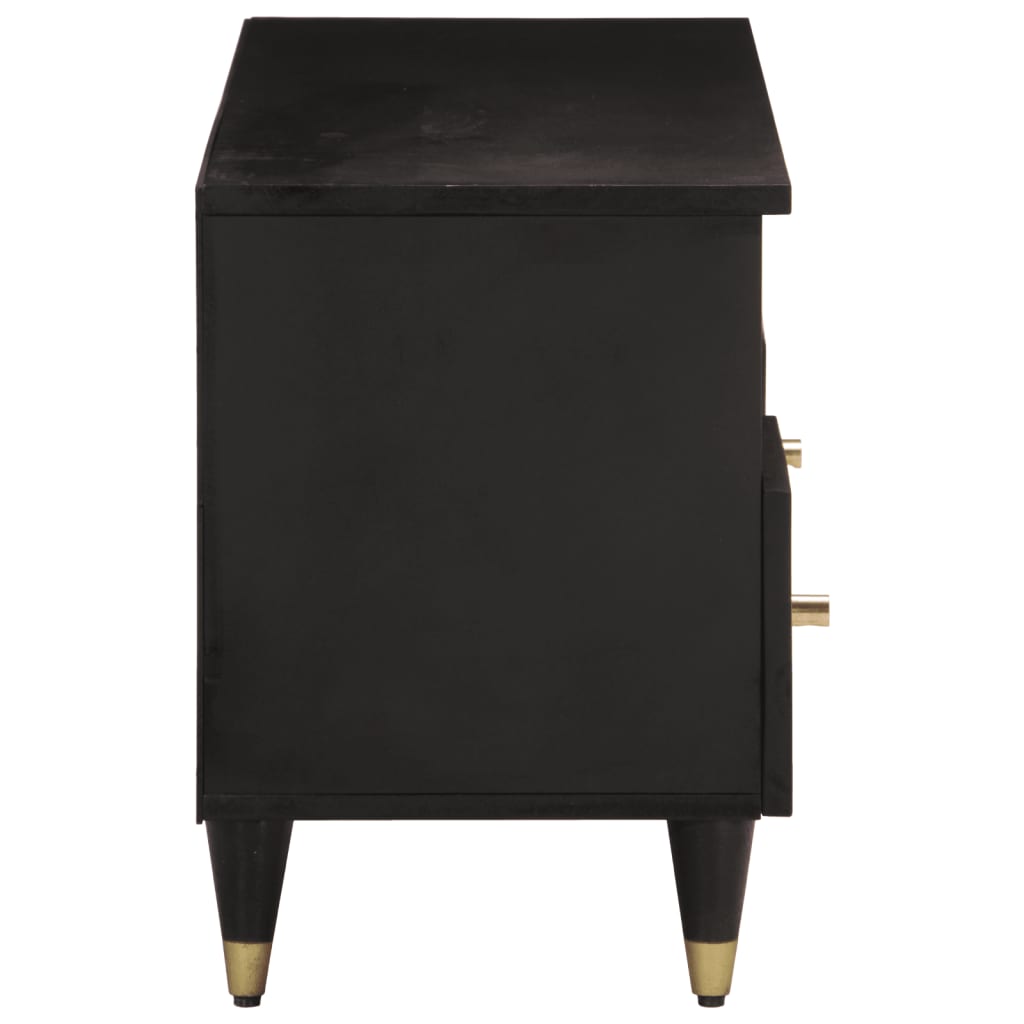 Tv-bänk 100x33x46 cm massivt mangoträ