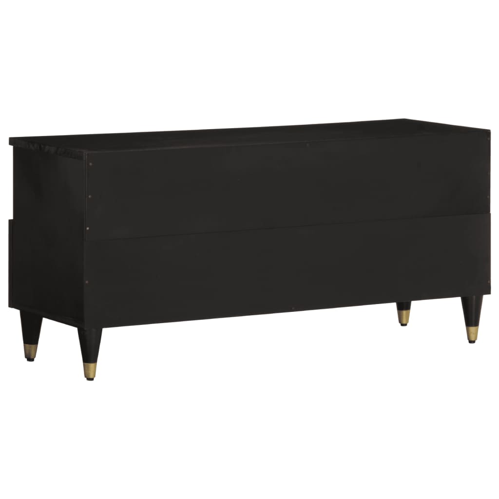 Tv-bänk 100x33x46 cm massivt mangoträ