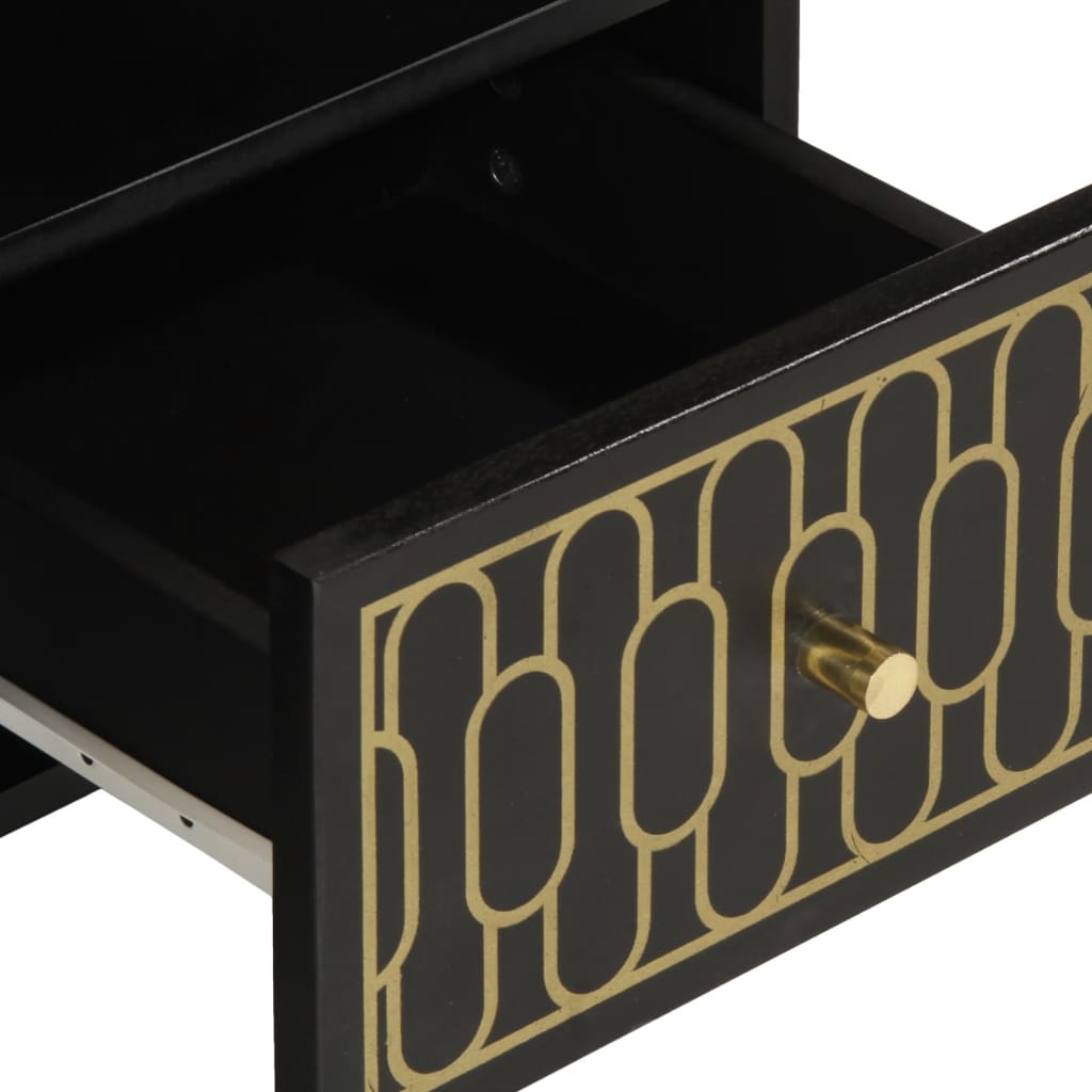 Tv-bänk 100x33x46 cm massivt mangoträ