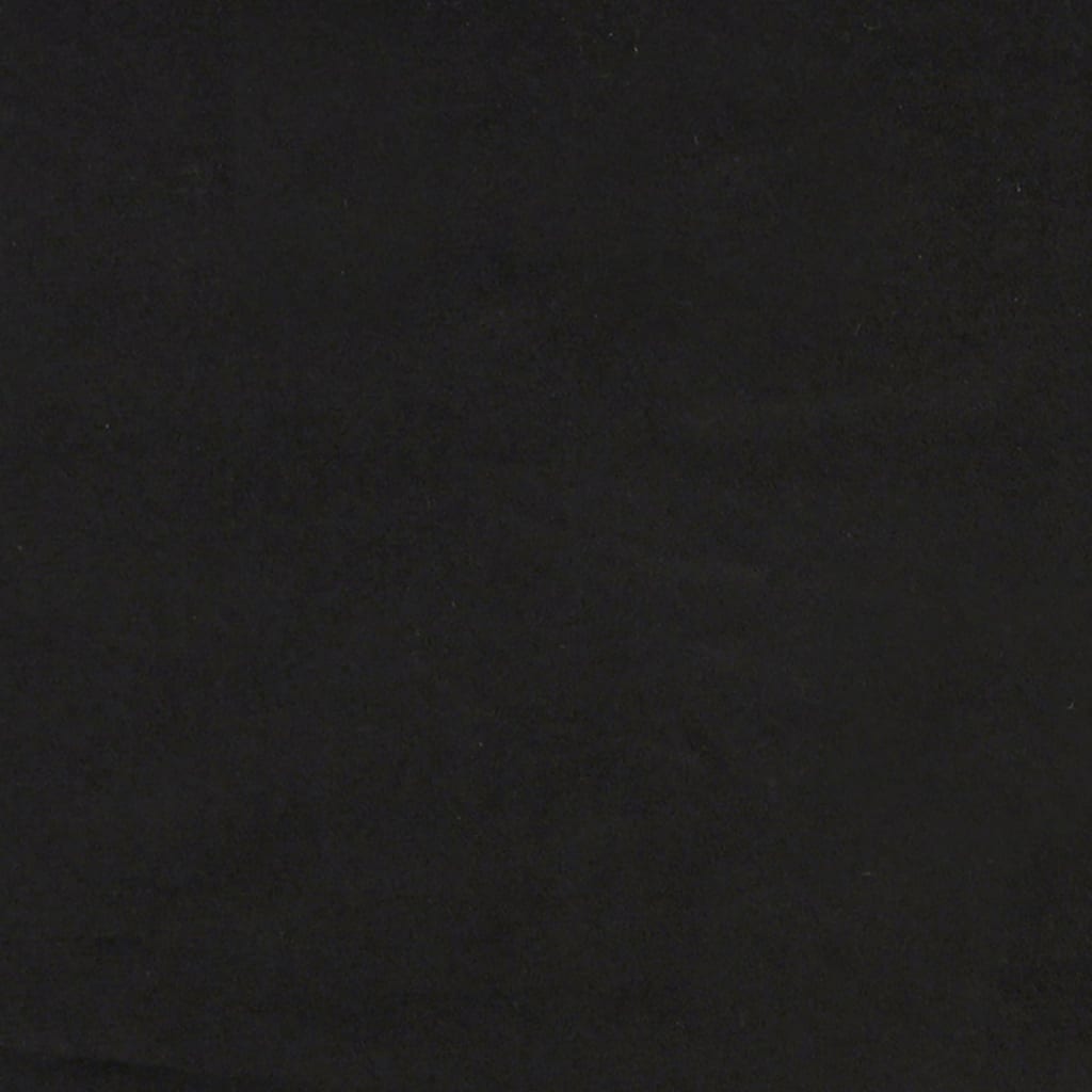 Fåtölj Svart 60 cm sammet