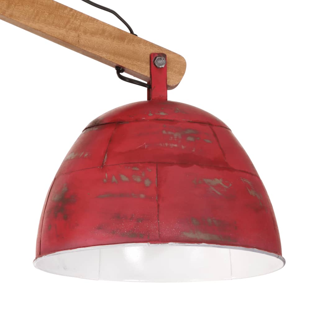 Taklampa 25 W nött röd 29x18x85 cm E27