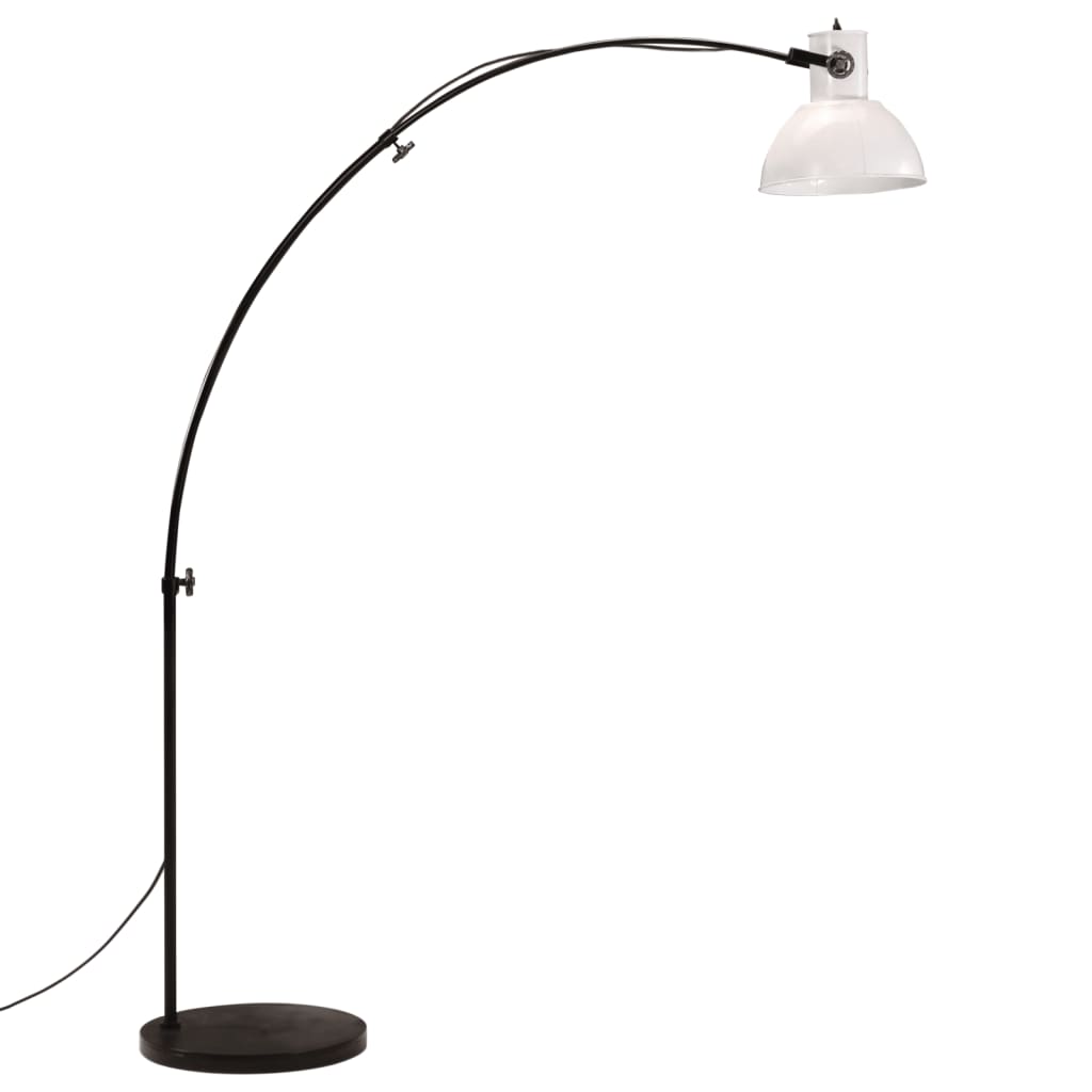 Golvlampa 25 W vit 150 cm E27