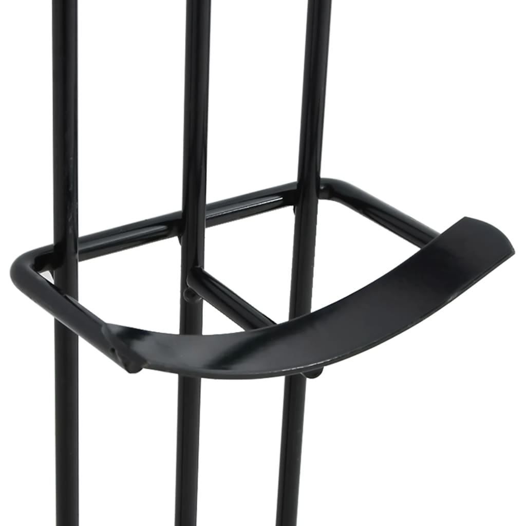 Hinderfäste för tunnor 2 st svart stål