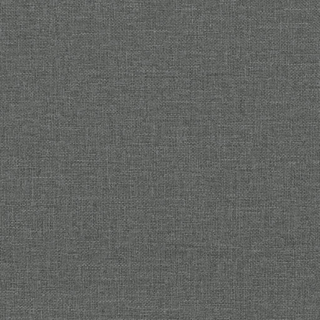 Fåtölj mörkgrå tyg