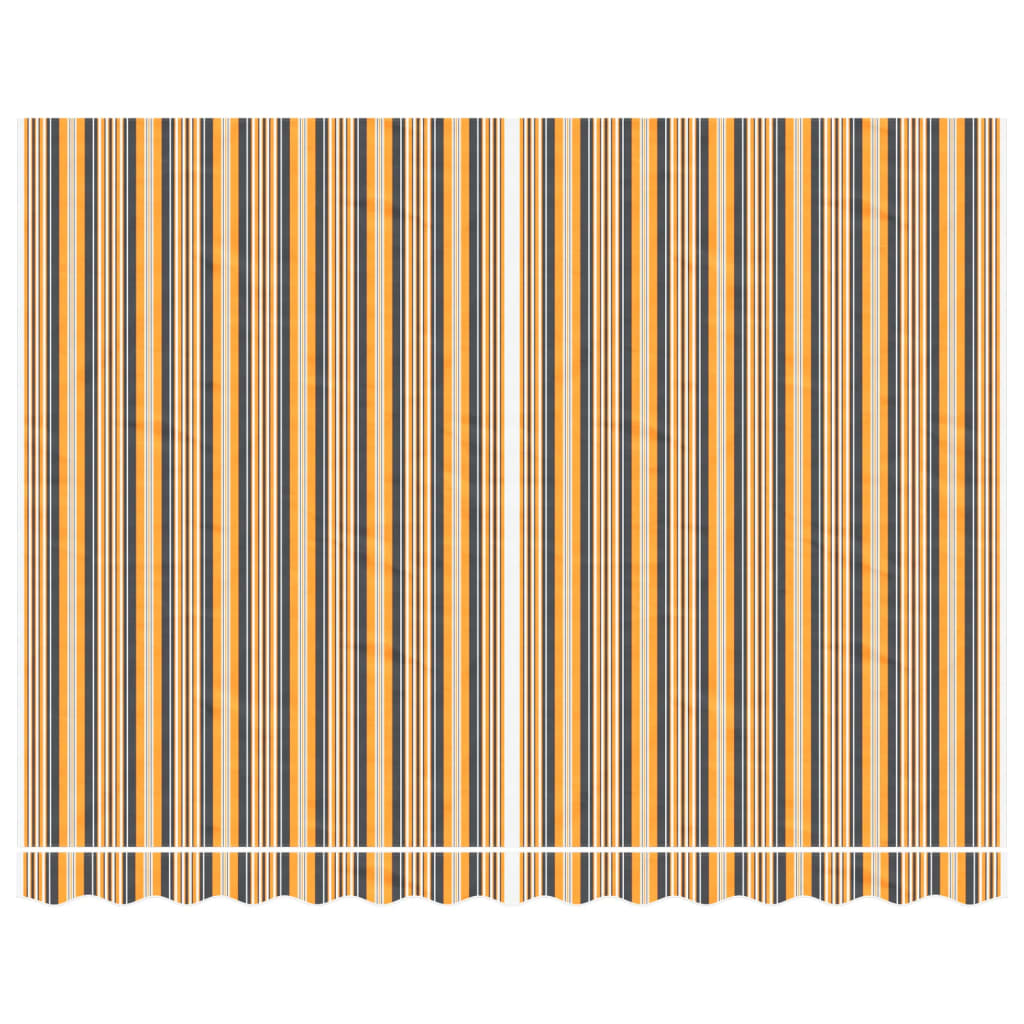 Markisväv flerfärgad randig 3,5x2,5 m