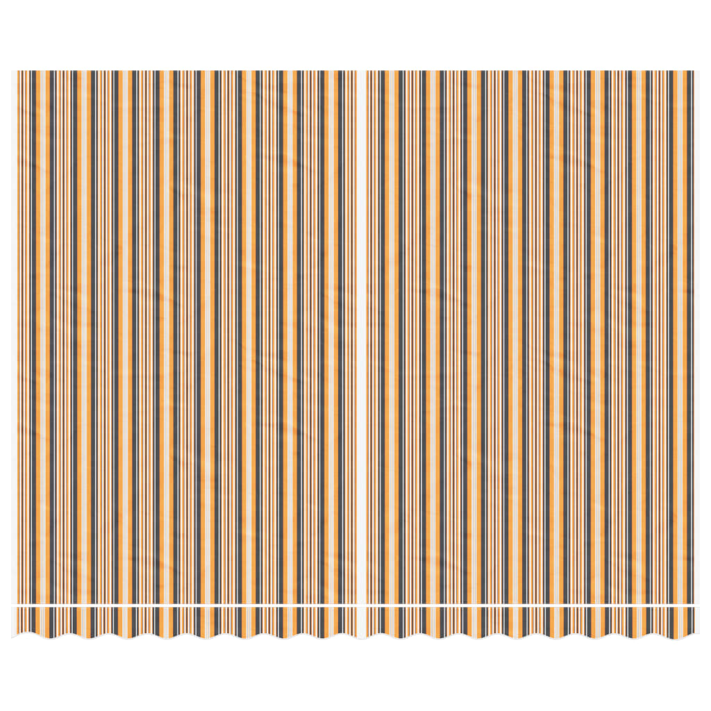 Markisväv flerfärgad randig 4x3 m