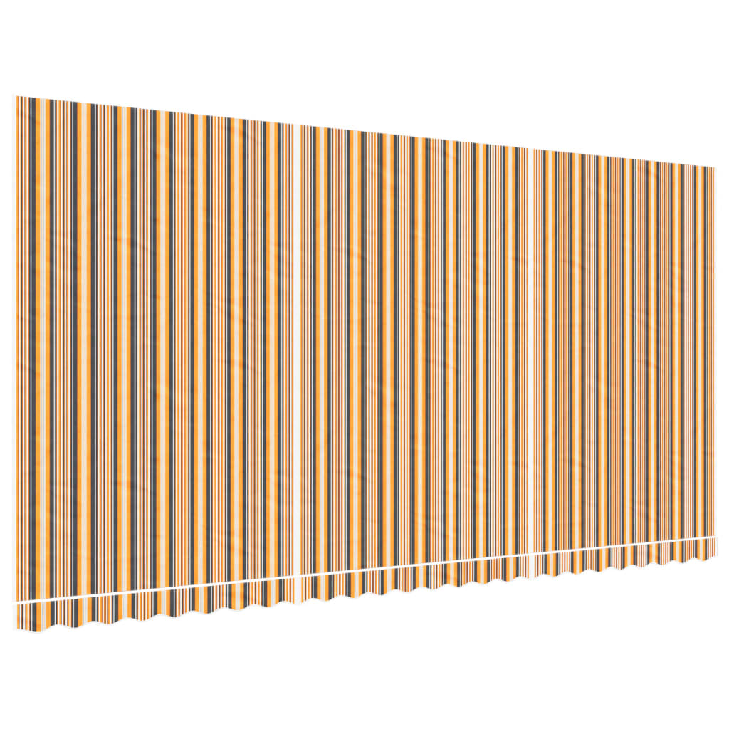 Markisväv flerfärgad randig 6x3 m