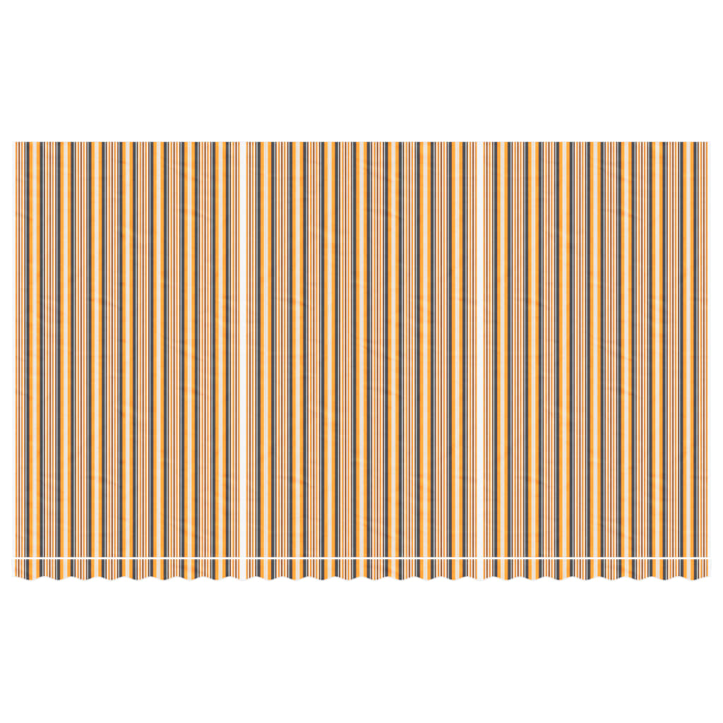 Markisväv flerfärgad randig 6x3,5 m