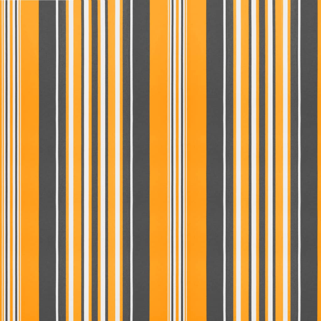 Markisväv flerfärgad randig 6x3,5 m