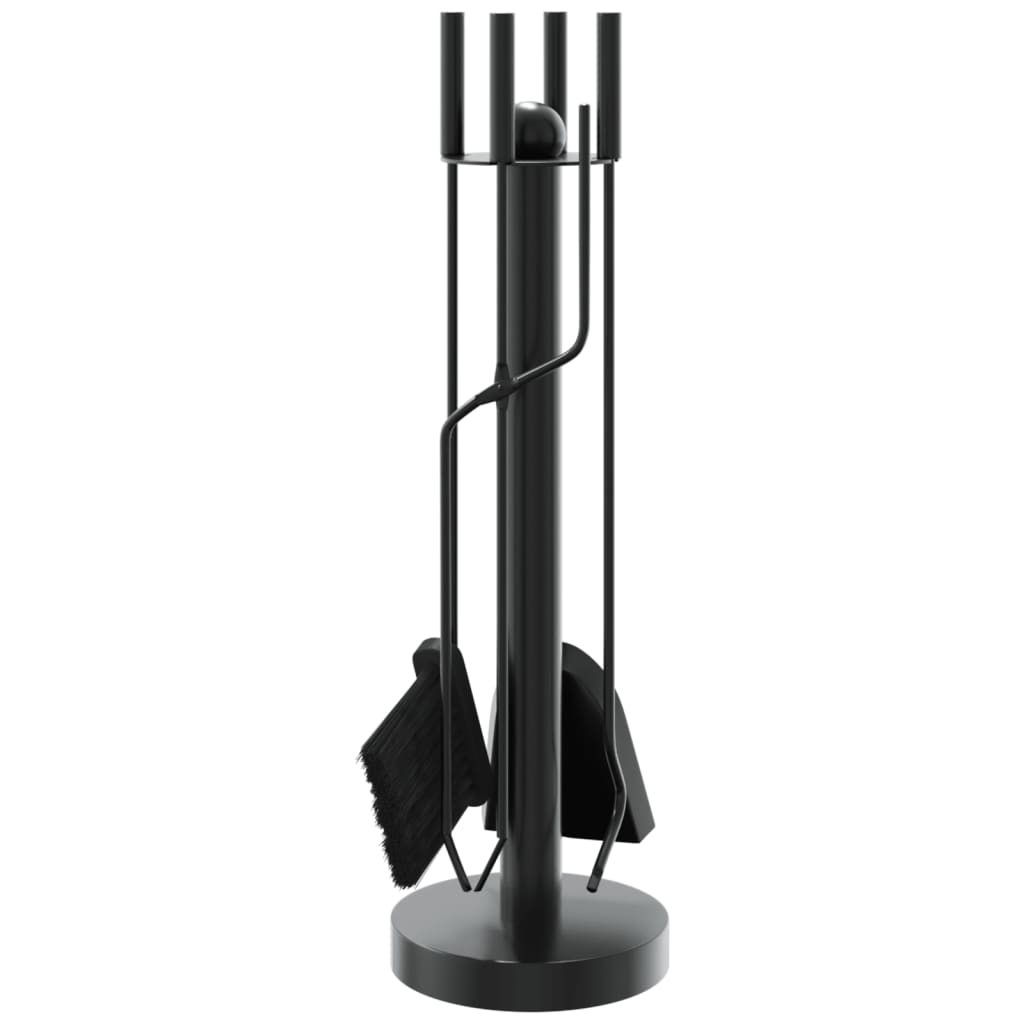 5-delat verktygsset för eldstad 18x56 cm stål