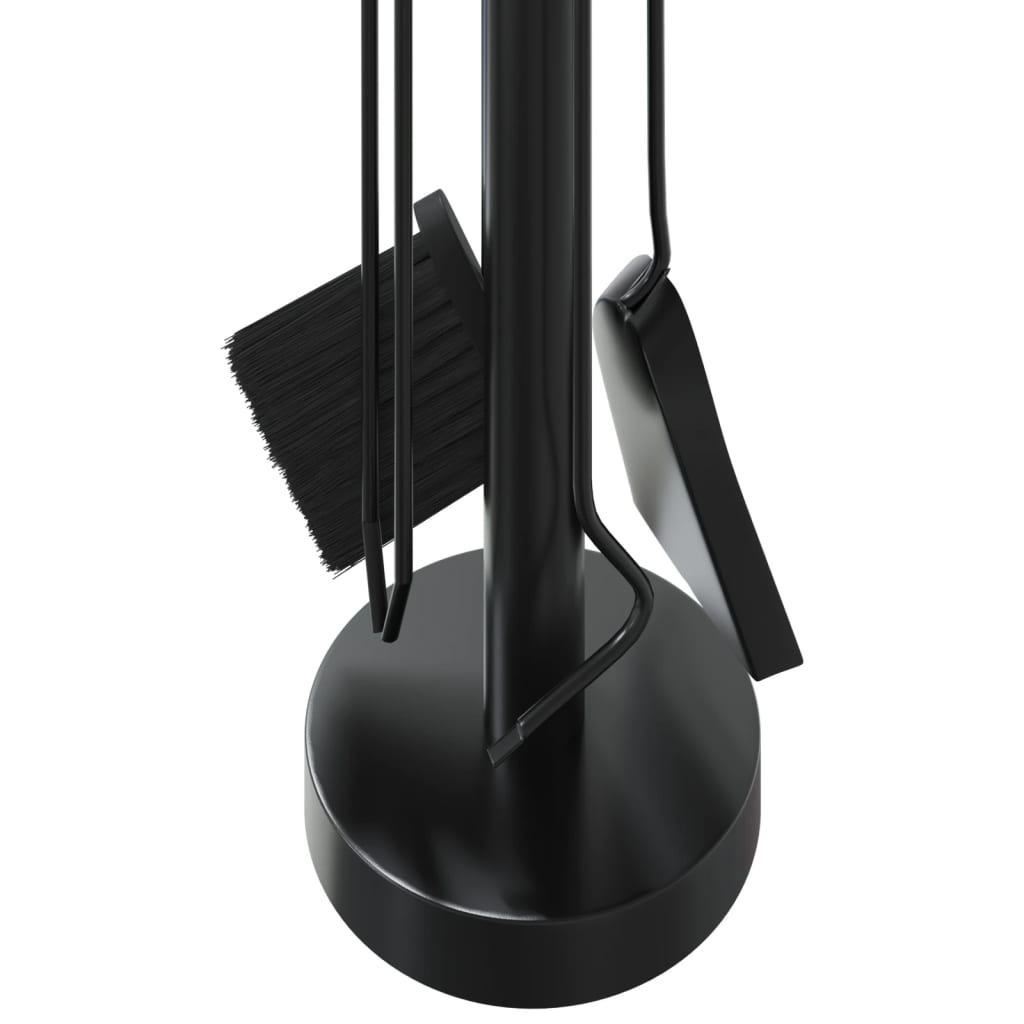 5-delat verktygsset för eldstad 18x56 cm stål