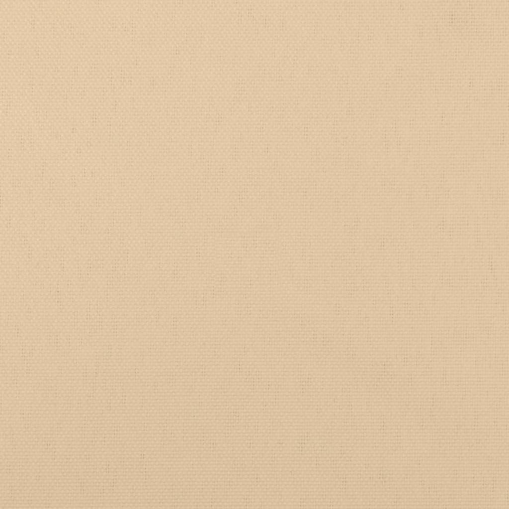 Fotpall med dyna för trädgården massiv furu