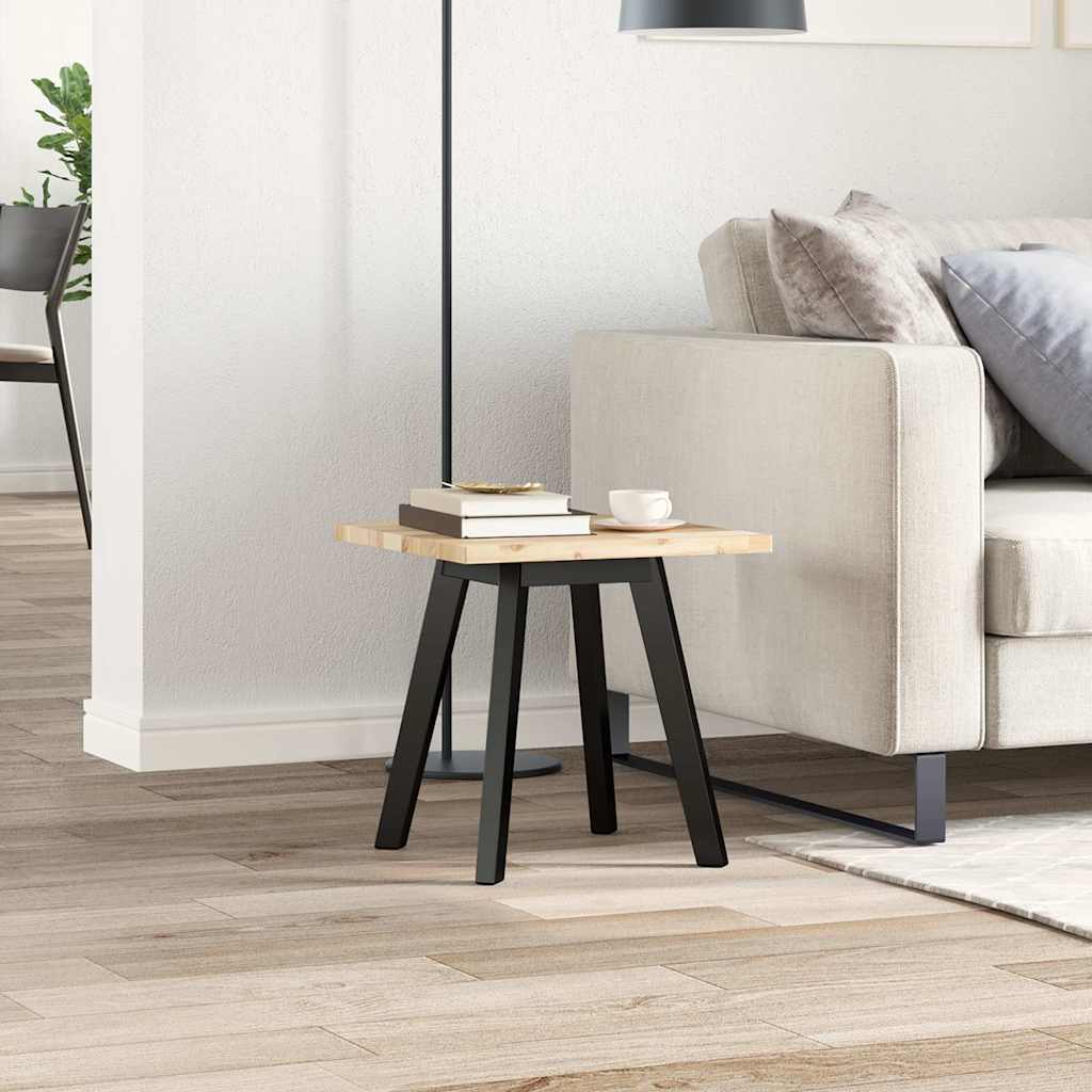 Bordsskiva fyrkantig 40x40x2 cm massivt akaciaträ