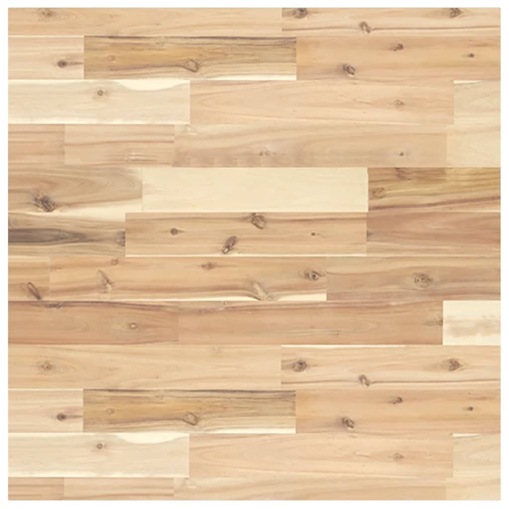 Bordsskiva fyrkantig 60x60x4 cm massivt akaciaträ