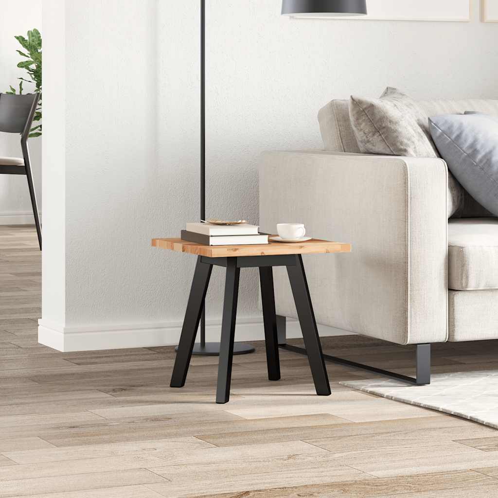 Bordsskiva fyrkantig 40x40x2 cm massivt akaciaträ