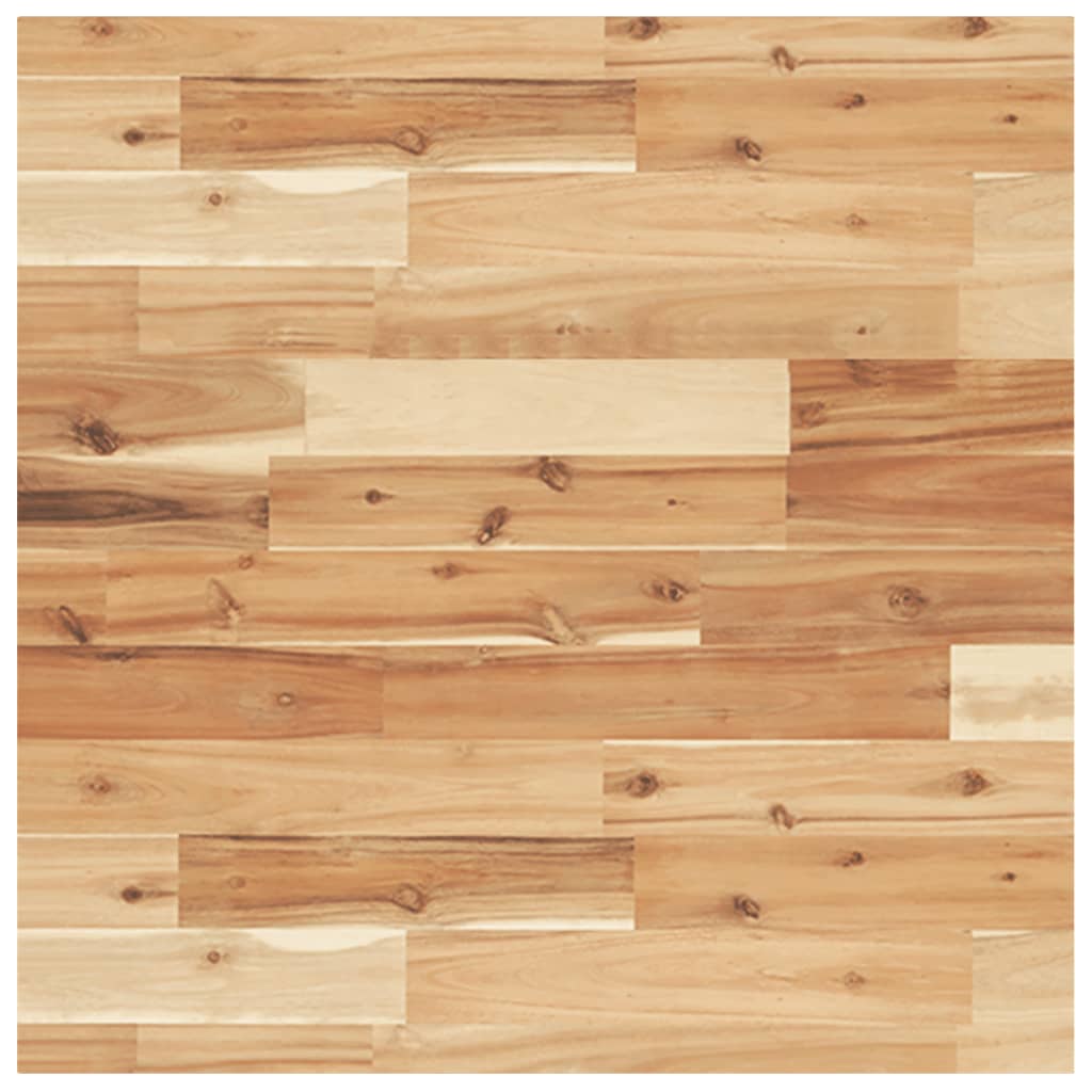 Bordsskiva fyrkantig 60x60x4 cm massivt akaciaträ