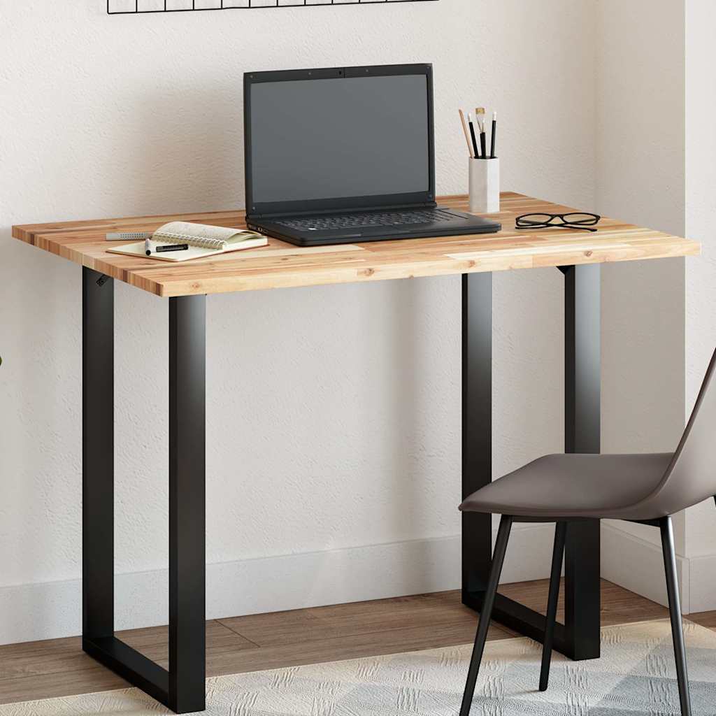 Bordsskiva rektangulär 120x70x2 cm massivt akaciaträ