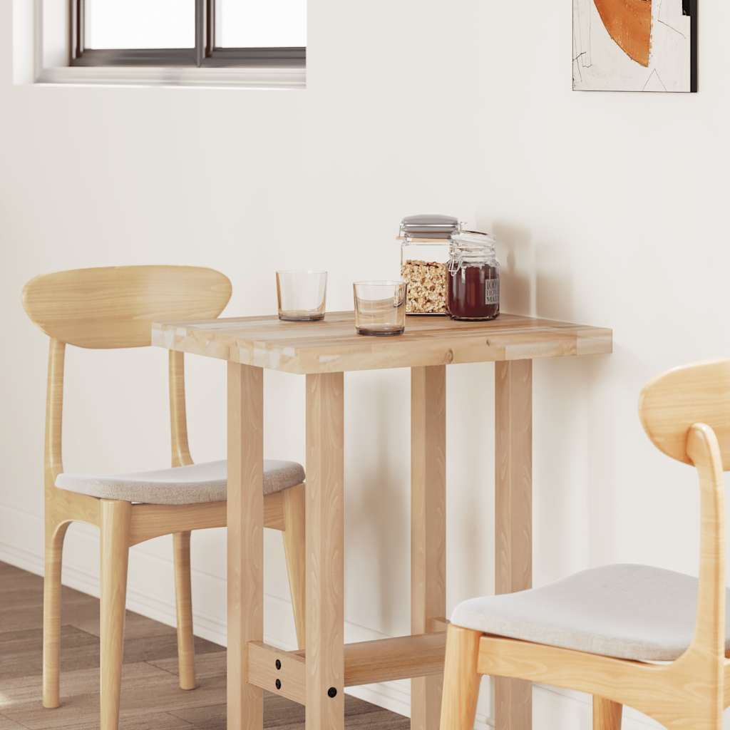 Bordsskiva rektangulär 100x50x4 cm massivt akaciaträ