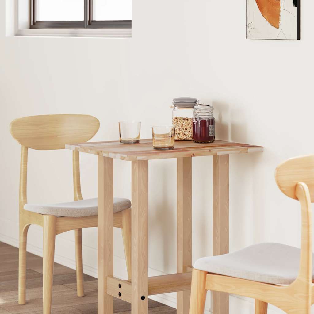 Bordsskiva rektangulär 60x50x2 cm massivt akaciaträ