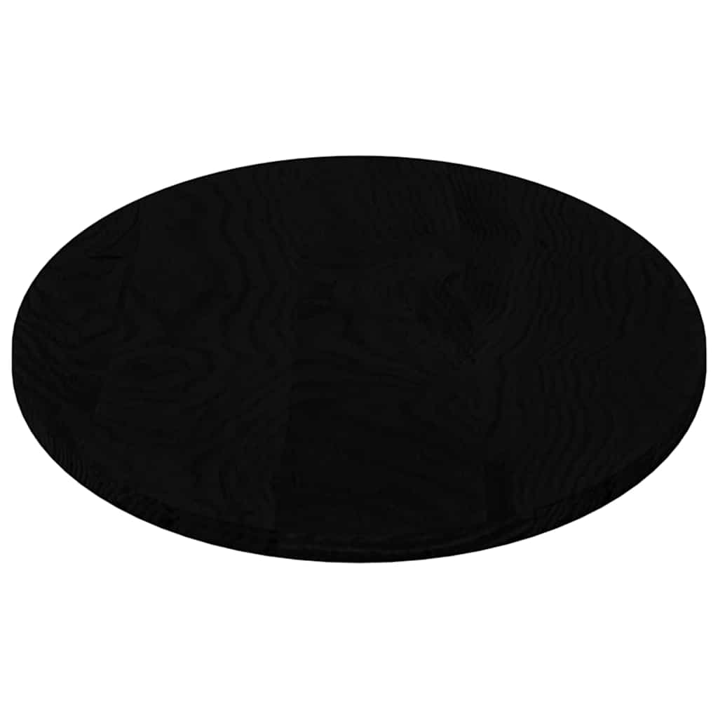 Bordsskiva mörkbrun 120x60x2 cm massiv ek oval