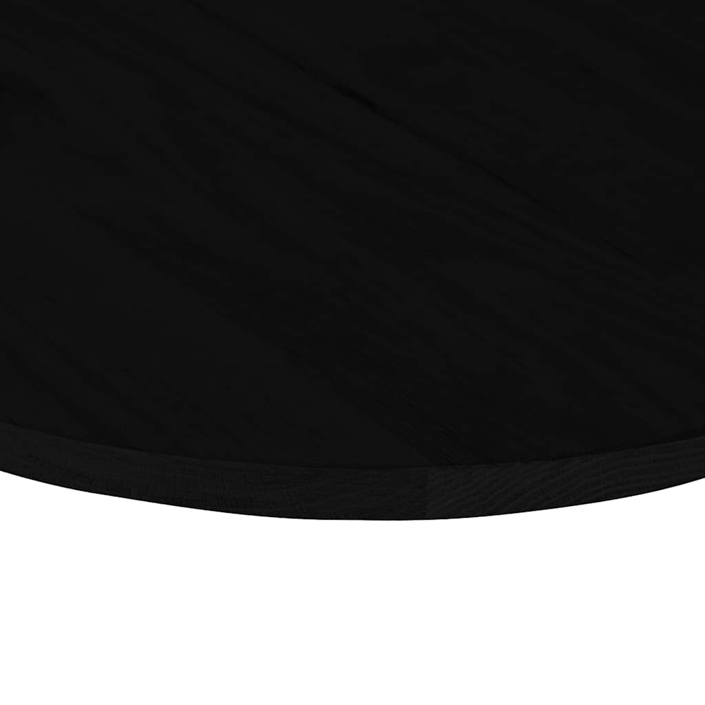 Bordsskiva mörkbrun 120x60x2 cm massiv ek oval