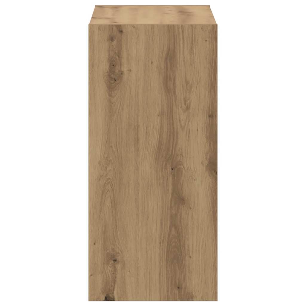 Bokhylla ek 68,5x32x68,5 cm konstruerat trä