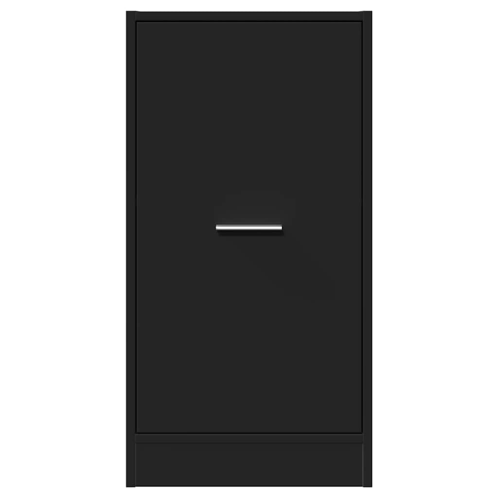 Apoteksskåp svart 40x41x77,5 cm konstruerat trä