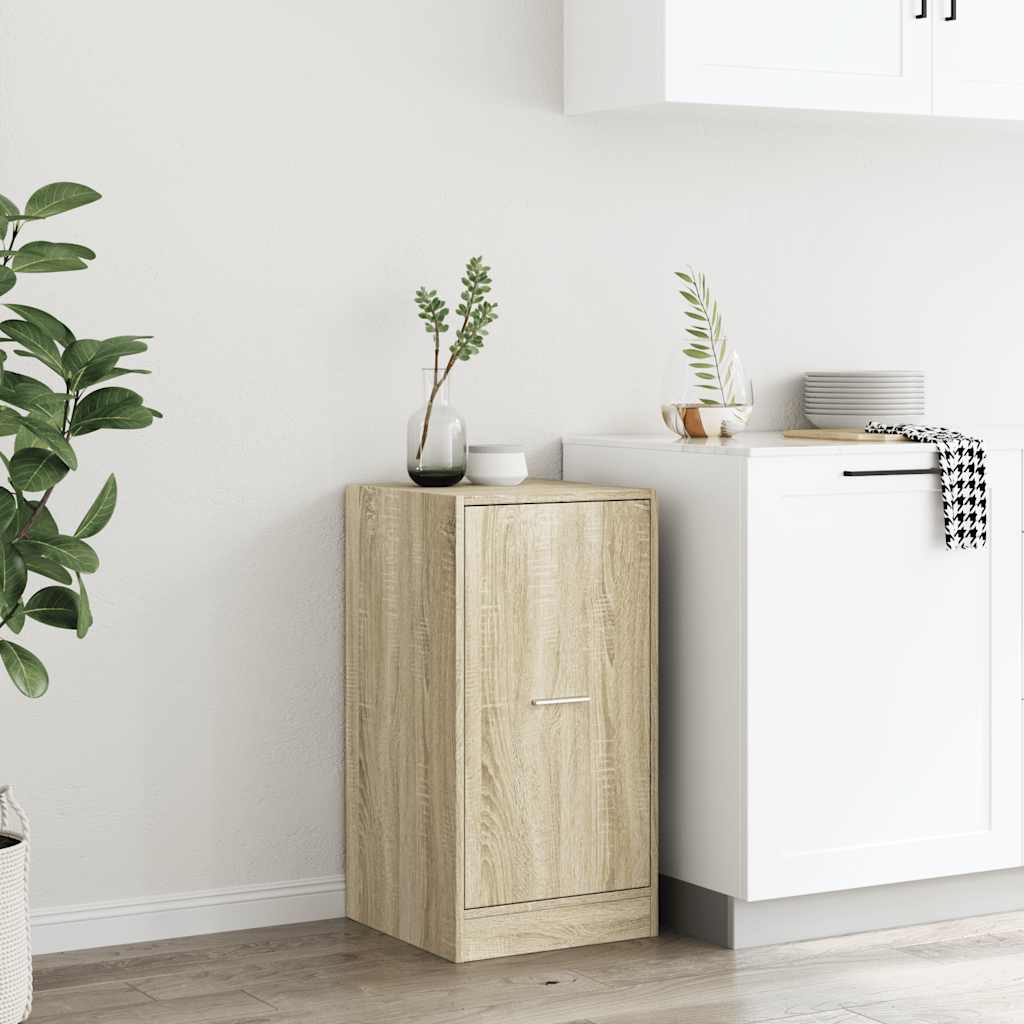 Apoteksskåp sonoma-ek 40x41x77,5 cm konstruerat trä