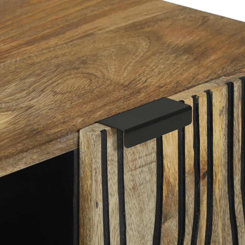 TV-skåp Brun 105 x 33 x 46 cm massivt mangoträ