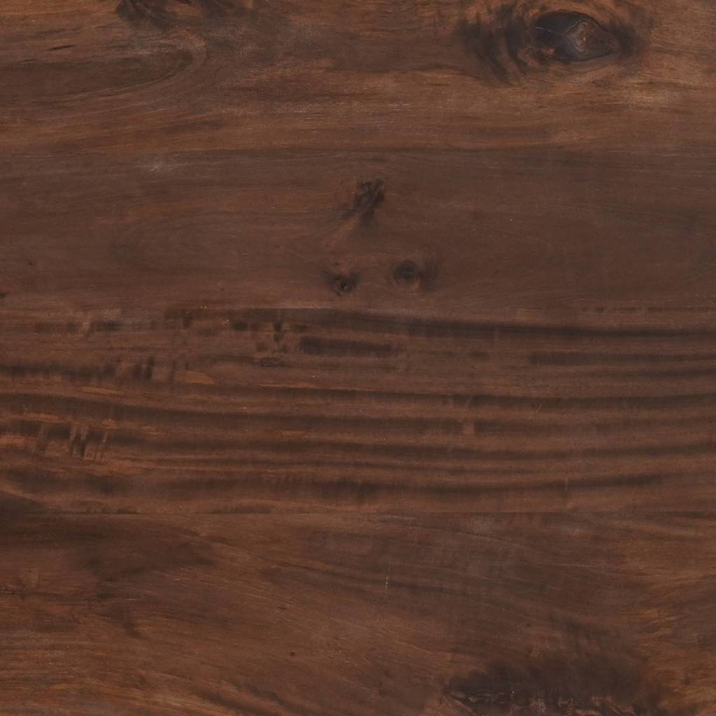 TV-skåp med låda Brun 80 x 33 x 46 cm massivt mangoträ