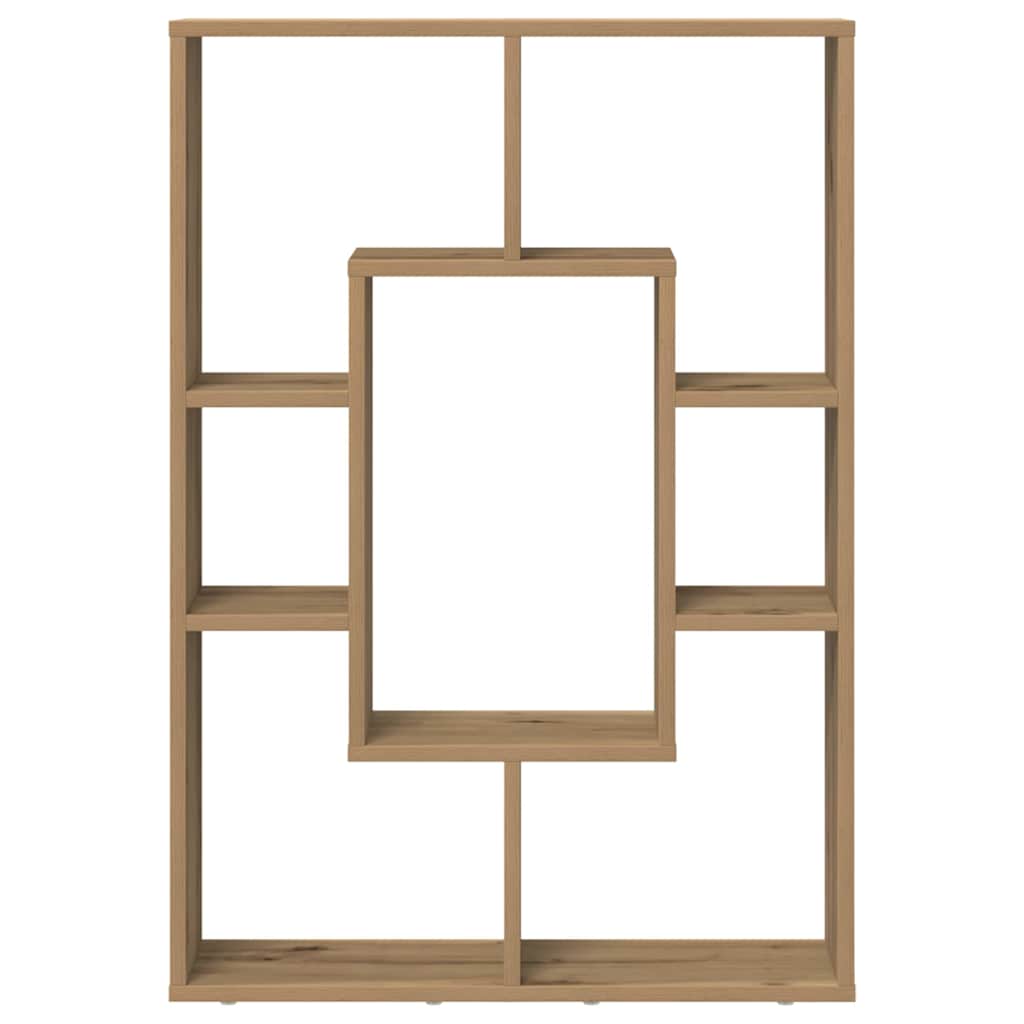 Bokhylla ek 63x20x90 cm konstruerat trä