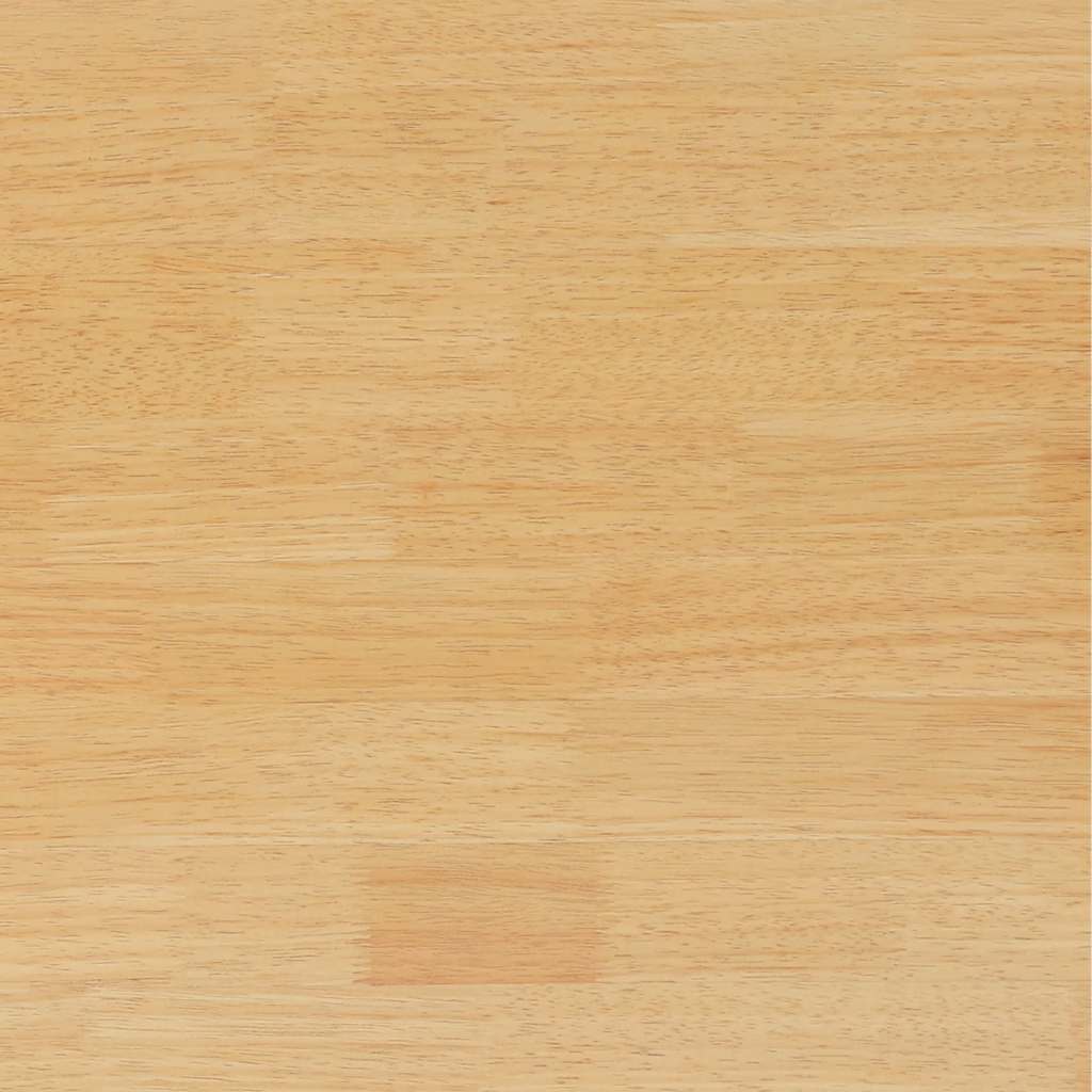 Barstolar 2 st, naturligt massivt trä, gummi