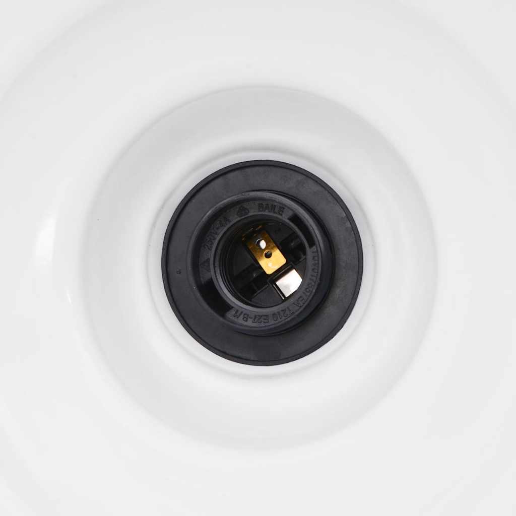 Taklampa höjdjusterbar E27 glans gul Ø 31 cm metall