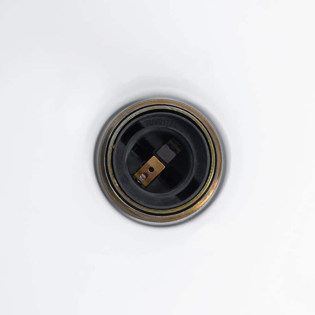 Taklampa höjdjusterbar E27 glans orange Ø 22 cm metall