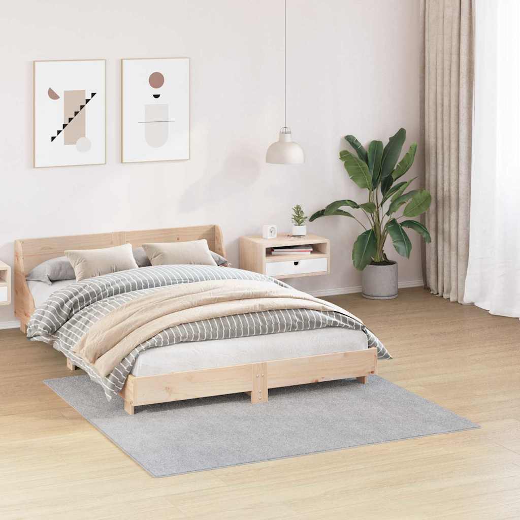 Anti-glid Shaggy Matta Grå 160 x 160 cm PP