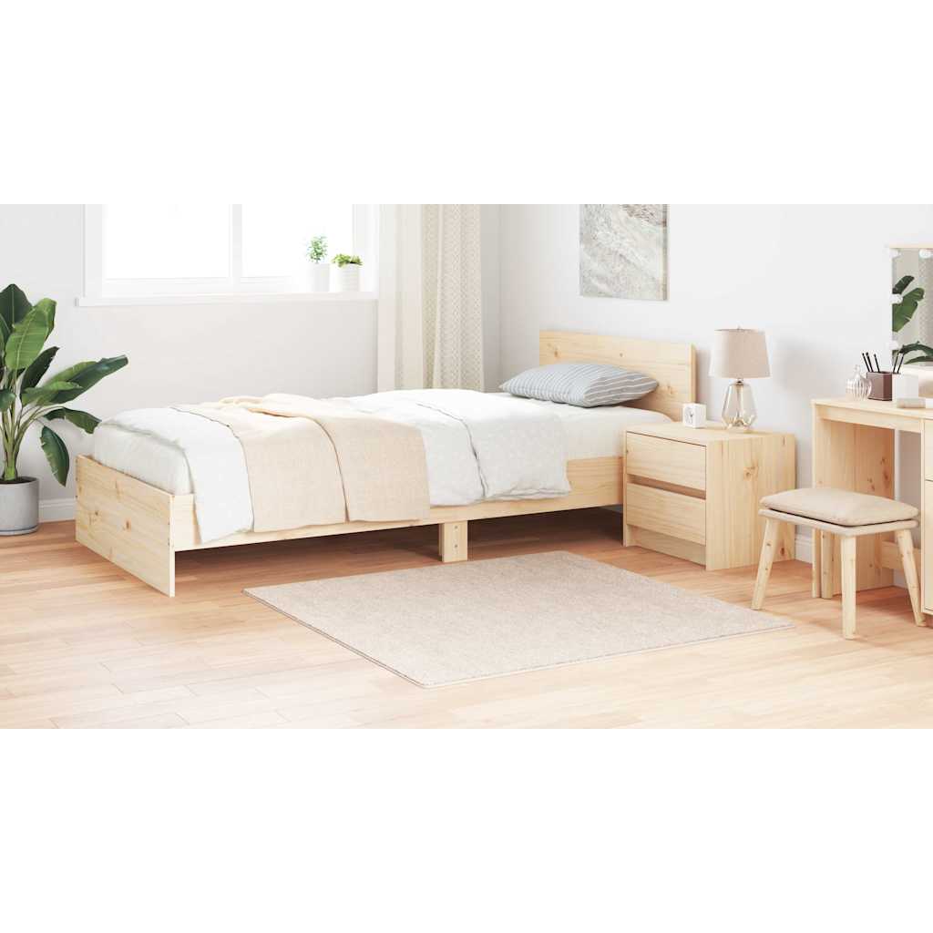 Anti-glid Shaggy Matta Kräm 120 x 120 cm PP