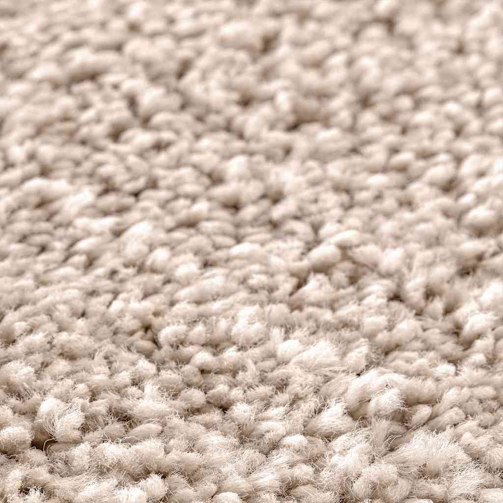 Anti-glid Shaggy Matta Kräm 160 x 160 cm PP