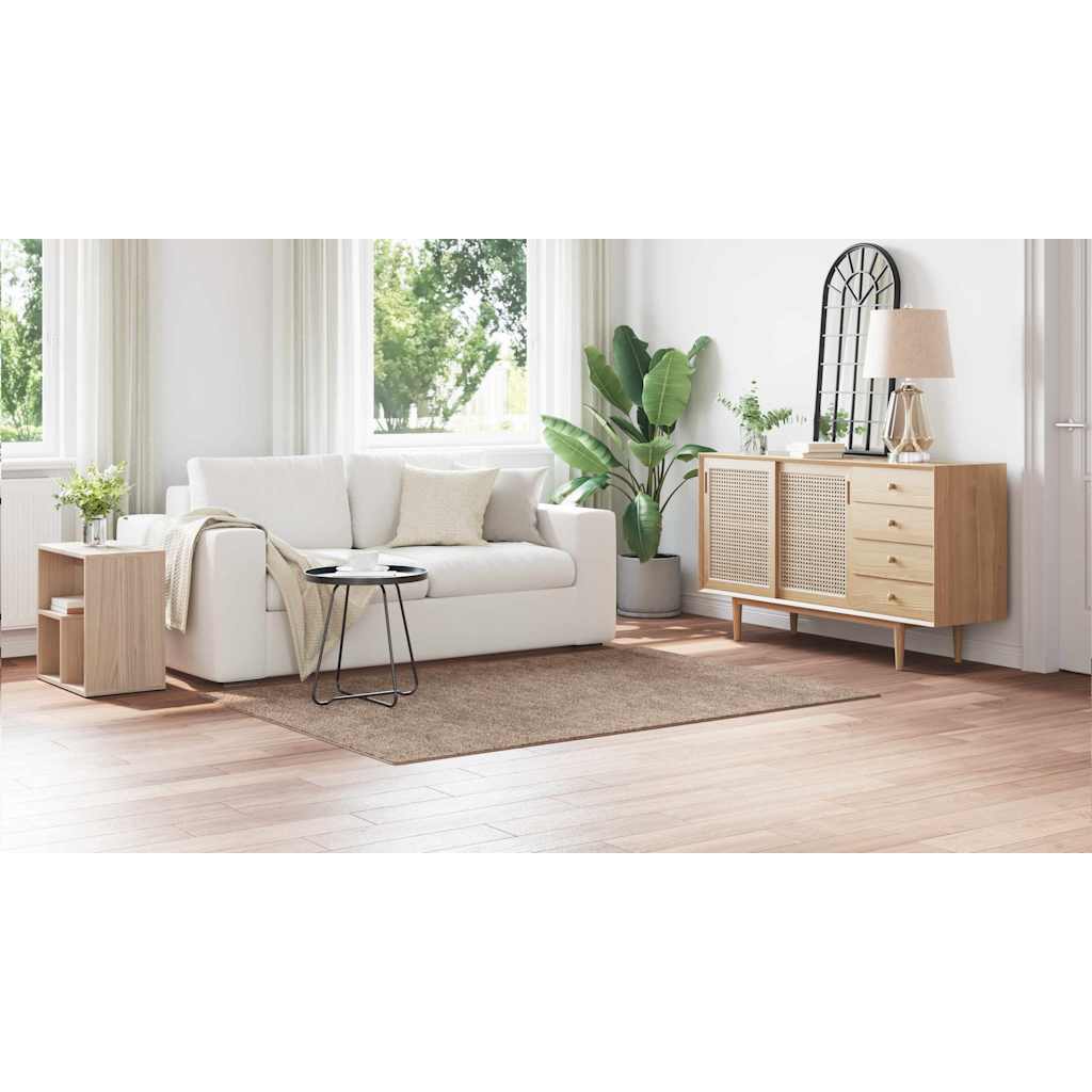 Anti-glid Shaggy Matta Brun 140 x 200 cm PP