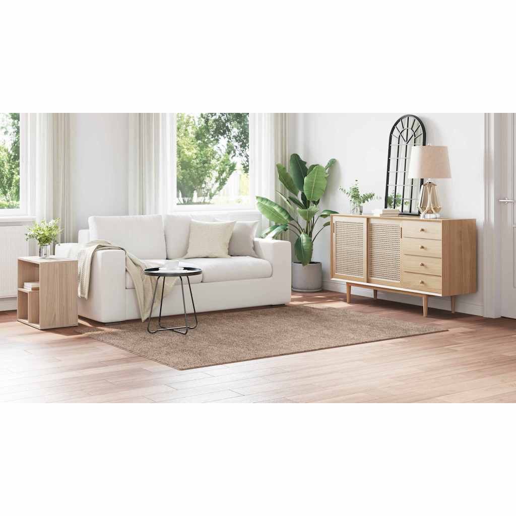 Anti-glid Shaggy Matta Brun 160 x 230 cm PP