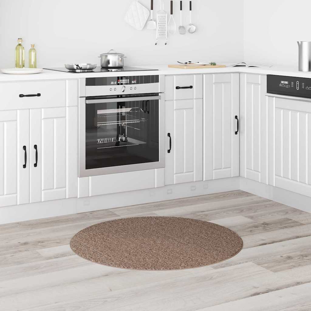 Anti-glid Shaggy Matta Brun 90 x 90 cm PP