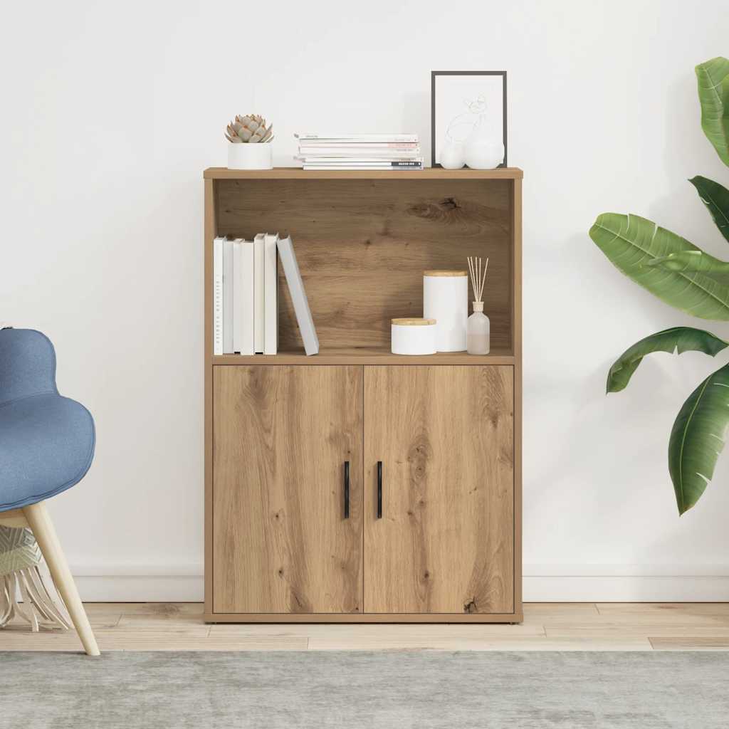 Bokhylla ek 60x24x85 cm konstruerat trä