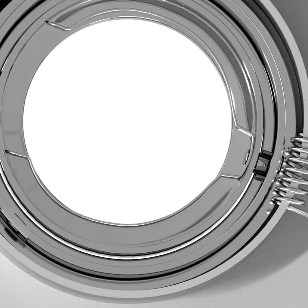 Spotlights med strålkastare 24 pcs Silver 9 x 9 x cm Aluminium