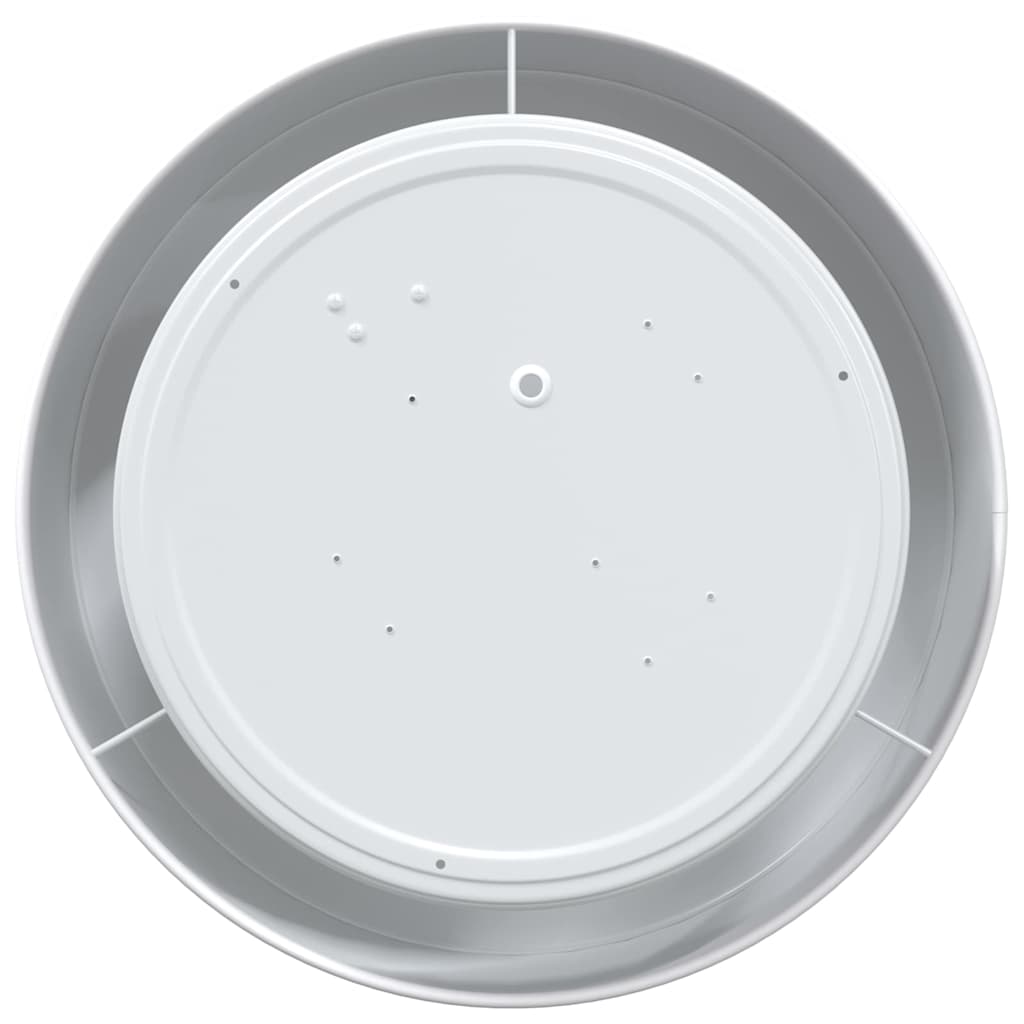 Taklampa Vit 30 x 13.5 cm tyg