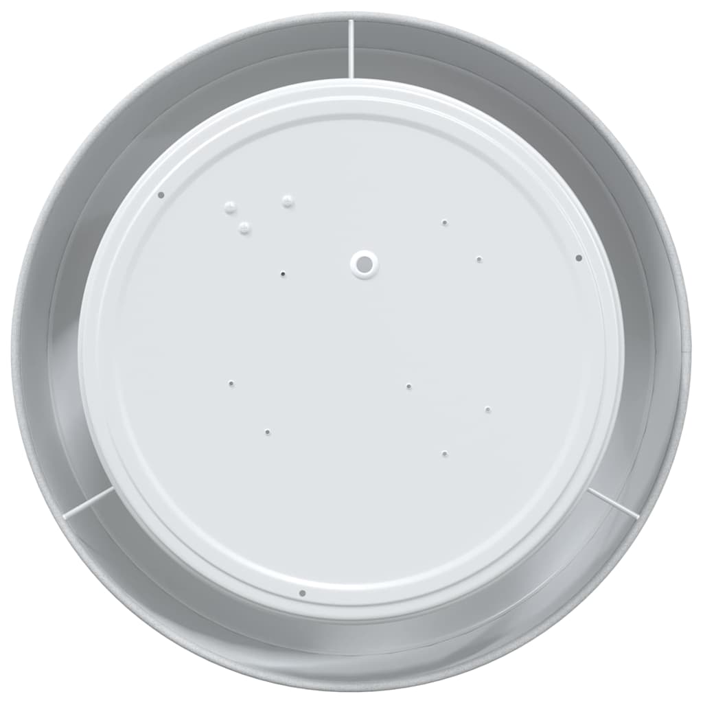 Taklampa Grå 30 x 13.5 cm tyg