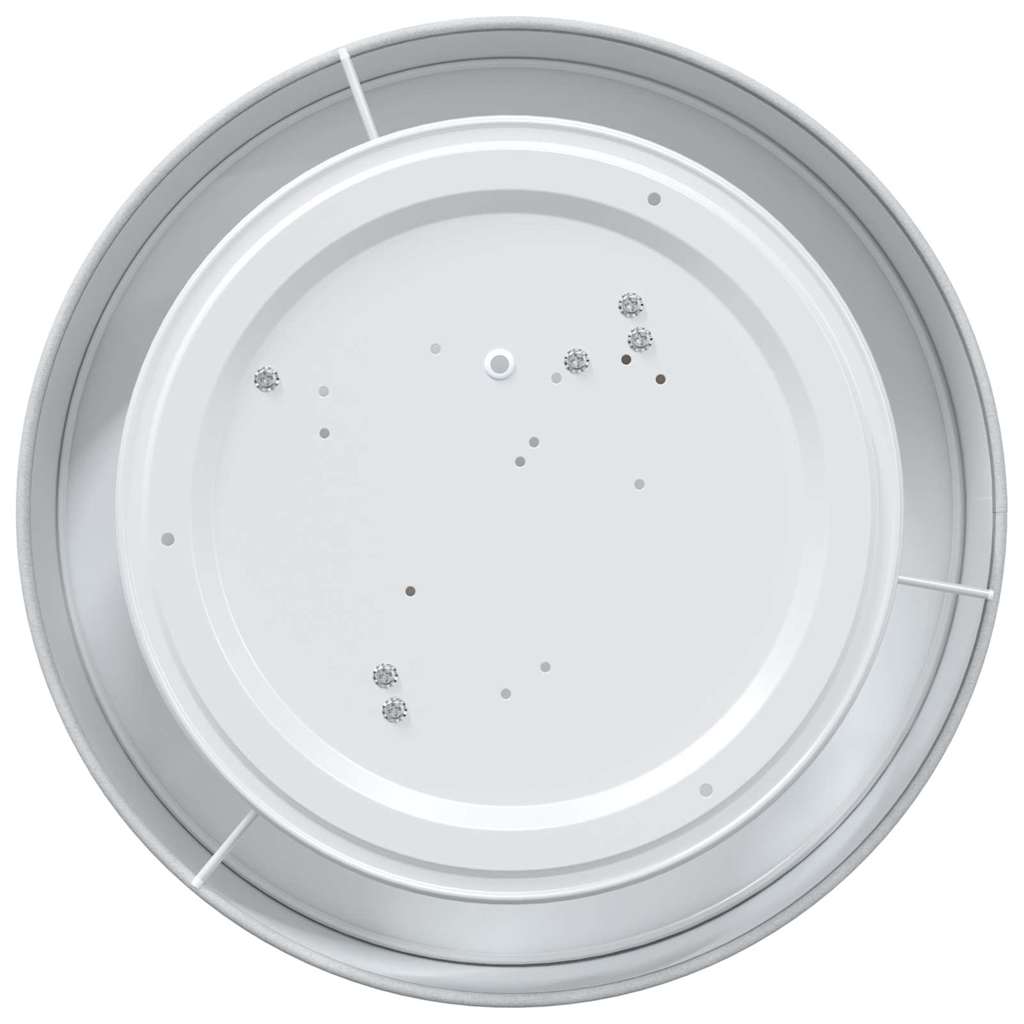 Taklampa Grå 38 x 13.5 cm tyg